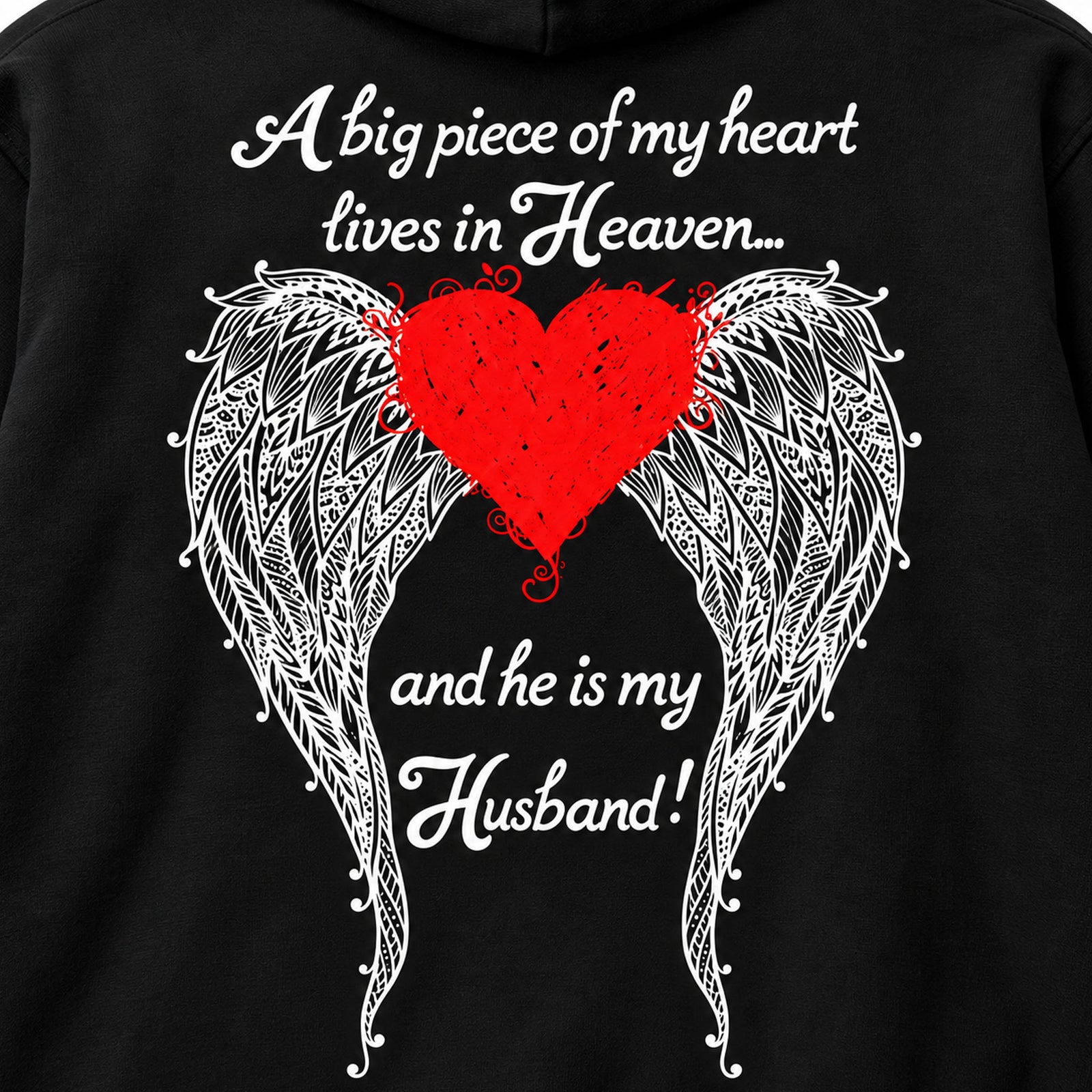 Husband - A Big Piece of my Heart Hoodie