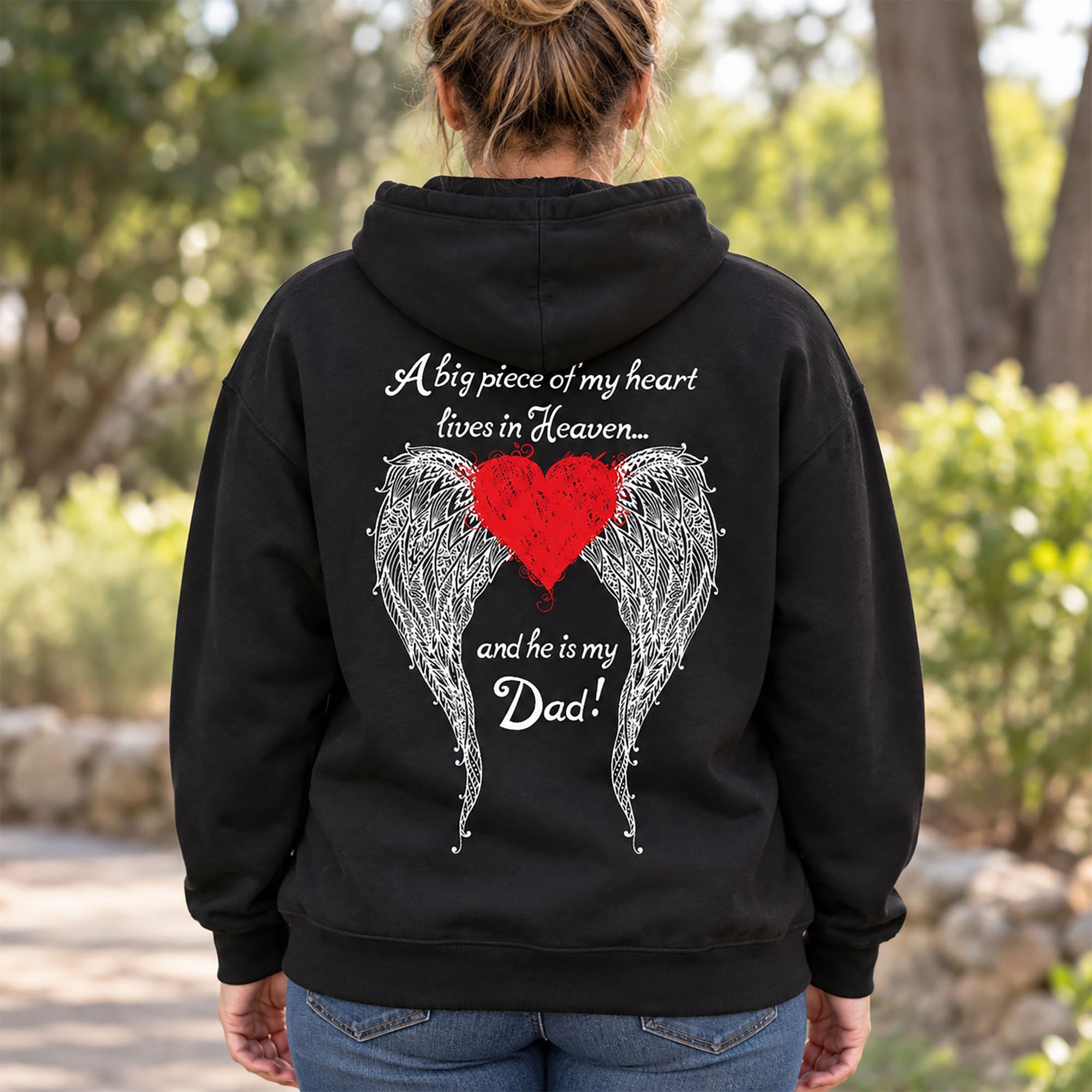 Dad - A Big Piece of my Heart Hoodie