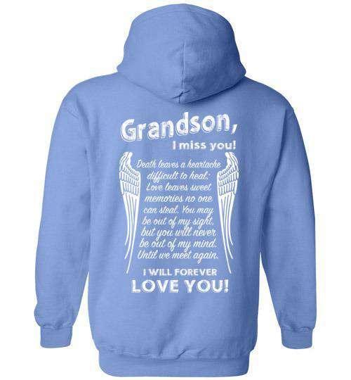Grandson - I Miss You Hoodie - Guardian Angel Collection