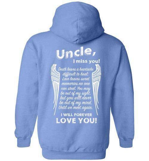 Uncle - I Miss You Hoodie - Guardian Angel Collection