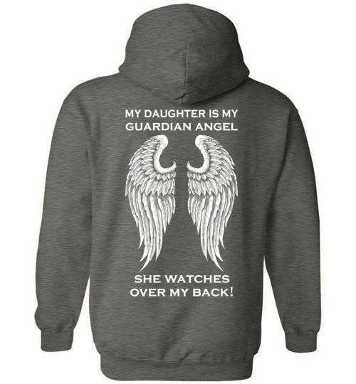 My Daughter Is My Guardian Angel Hoodie - Guardian Angel Collection