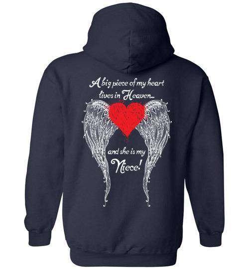 Niece - A Big Piece of my Heart Hoodie - Guardian Angel Collection