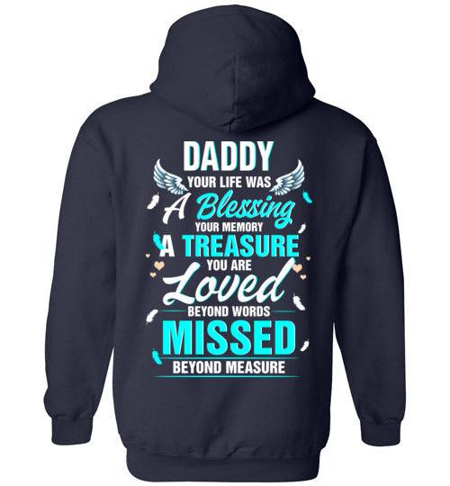 Daddy - Your Life Was A Blessing Hoodie - Guardian Angel Collection