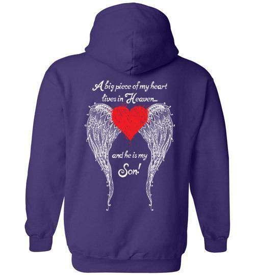 Son - A Big Piece of my Heart Hoodie - Guardian Angel Collection