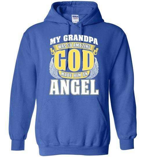 My Grandpa Was So Amazing Hoodie - Guardian Angel Collection
