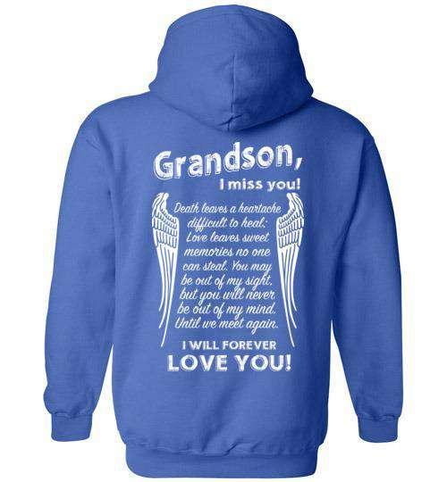 Grandson - I Miss You Hoodie - Guardian Angel Collection