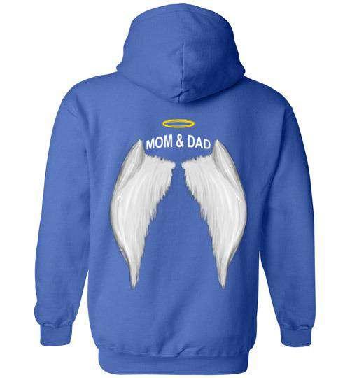 Mom & Dad - Halo Wings Hoodie - Guardian Angel Collection