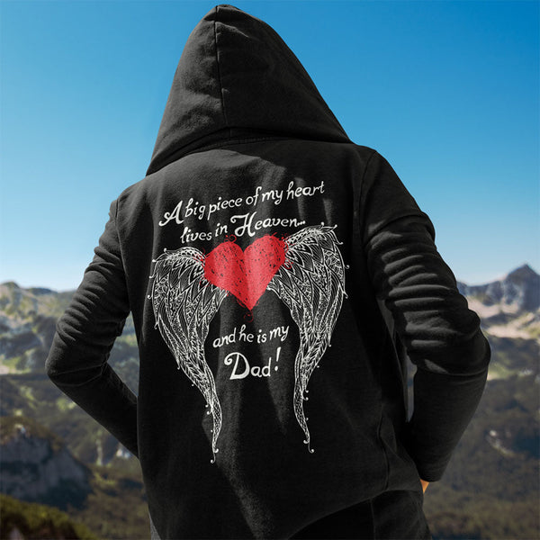 Guardian Angel pigment-dyed hoodie newest