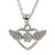 Crystal Wings Heart Necklace - Guardian Angel Collection