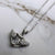 Crystal Wings Heart Necklace - Guardian Angel Collection