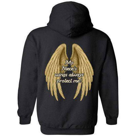 My Niece's Wings Always Protect Me Hoodie - Guardian Angel Collection