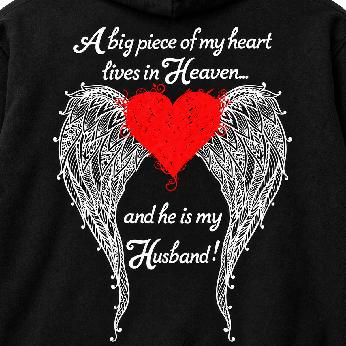 Husband - A Big Piece of my Heart Hoodie