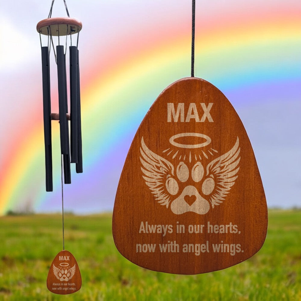 Dog Memorial Wind Chime - Personalized