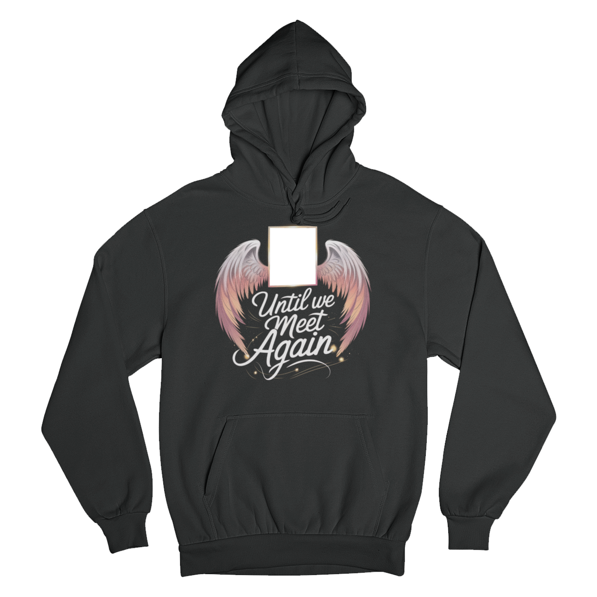 Until We Meet Again Personalized Memorial Hoodie – Custom Photo, Name & Dates