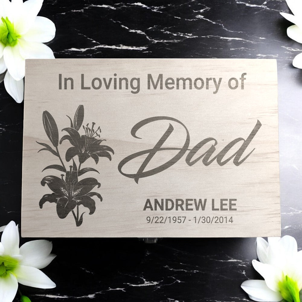 邦楽 Dear Loving Memorial box In Loving Memory Memorial Box - Guardian Angel Collection