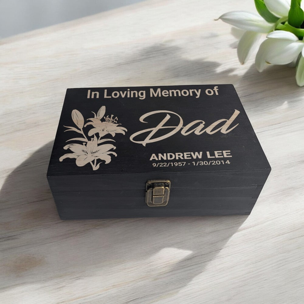 In Loving Memory Memorial Box - Guardian Angel Collection