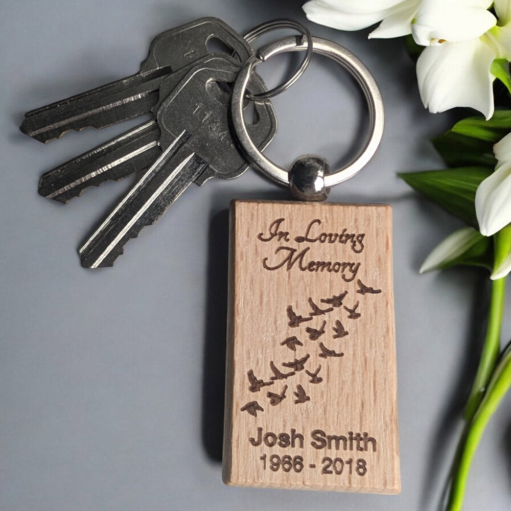 In Loving Memory Keychain