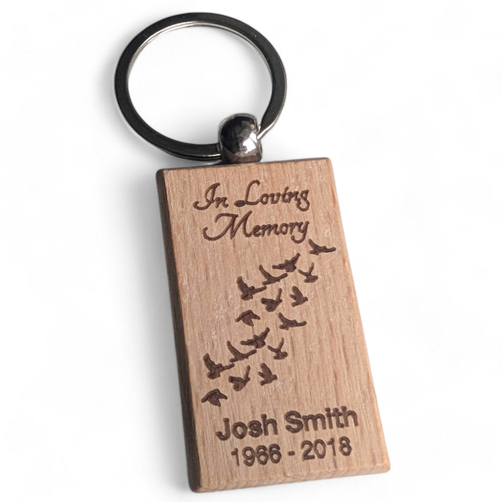 In Loving Memory Keychain
