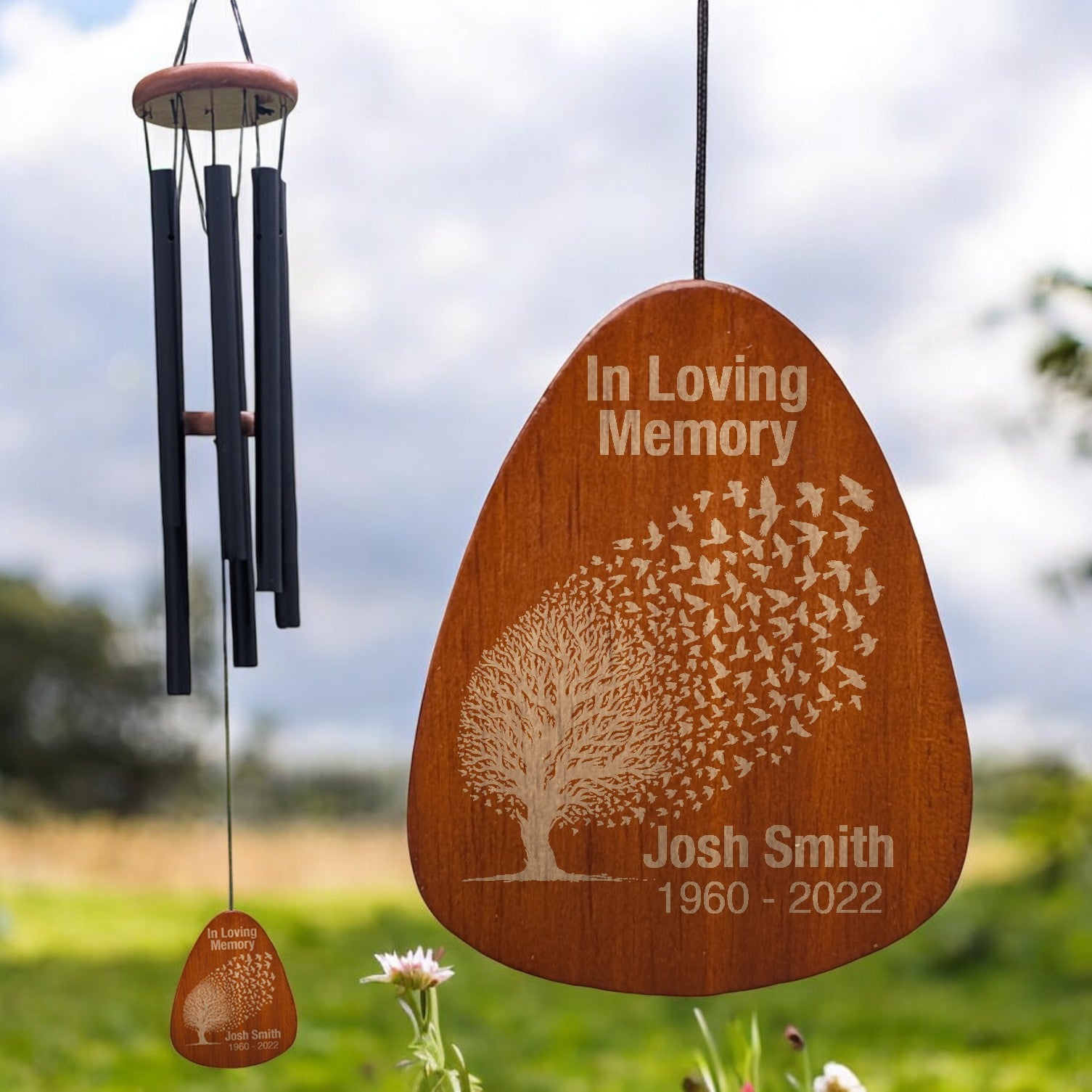 In Loving Memory Memorial Wind Chime - Personalized