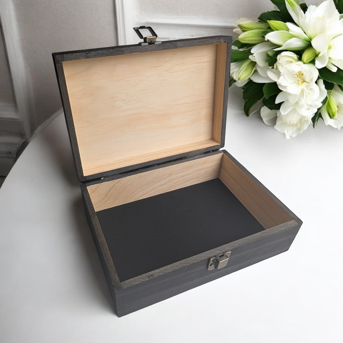 Paw Print Dog Memorial Box