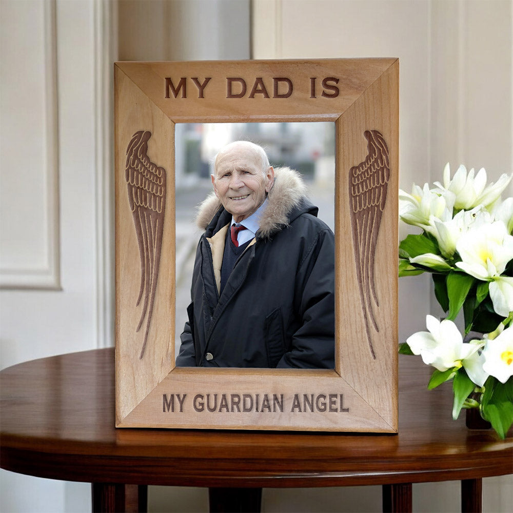 My Dad Is My Guardian Angel Picture Frame - Guardian Angel Collection