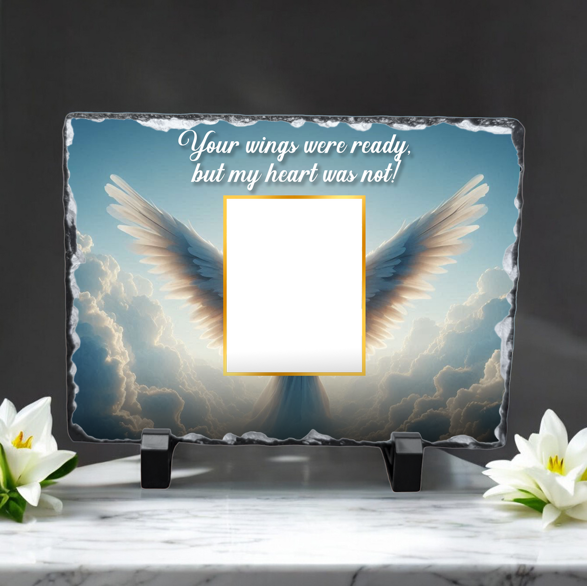 Your Wings Were Ready Memorial Plaque