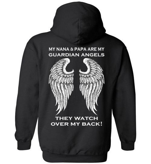 My Nana and Papa are my Guardian Angels Hoodie - Guardian Angel Collection