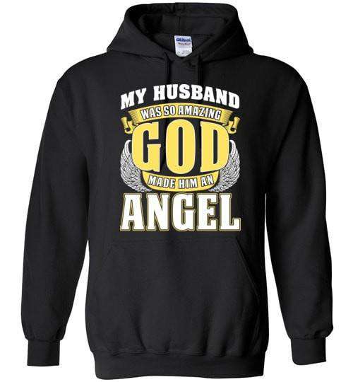 My Husband Was So Amazing Hoodie - Guardian Angel Collection