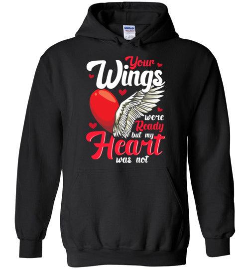 Your Wings Were Ready Hoodie - Guardian Angel Collection