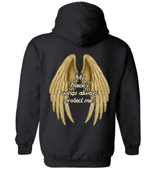 My Niece's Wings Always Protect Me Hoodie - Guardian Angel Collection