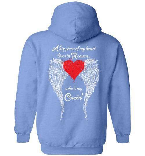 Cousin - A Big Piece of my Heart Hoodie - Guardian Angel Collection