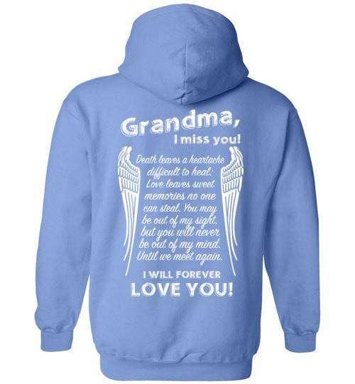 Grandma I Miss You Hoodie - Guardian Angel Collection
