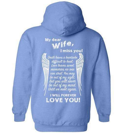 Wife - I Miss You Hoodie - Guardian Angel Collection