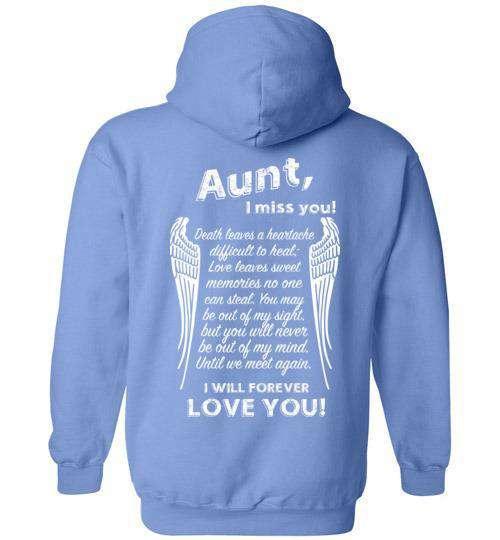 Aunt - I Miss You Hoodie - Guardian Angel Collection