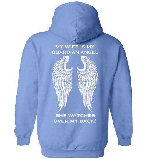My Wife Is My Guardian Angel Hoodie - Guardian Angel Collection