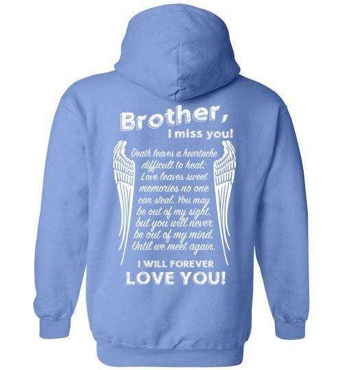 Brother I Miss You Hoodie - Guardian Angel Collection