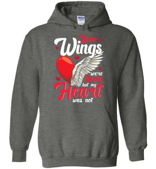 Your Wings Were Ready Hoodie - Guardian Angel Collection