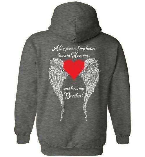 Brother - A Big Piece of my Heart Hoodie - Guardian Angel Collection