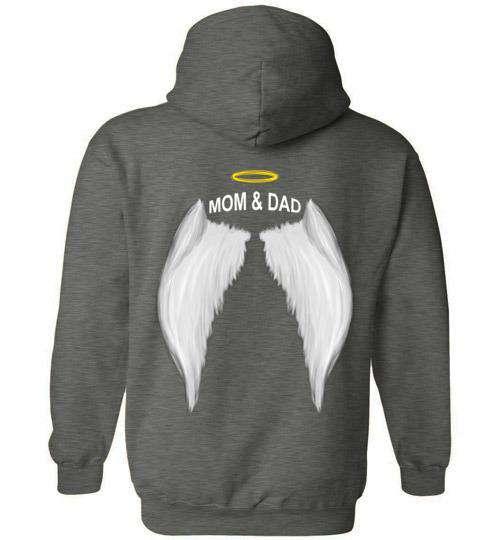 Mom & Dad - Halo Wings Hoodie - Guardian Angel Collection