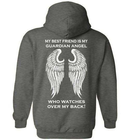 My Best Friend Is My Guardian Angel Hoodie - Guardian Angel Collection