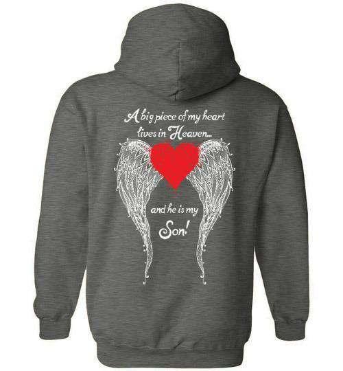 Son - A Big Piece of my Heart Hoodie - Guardian Angel Collection