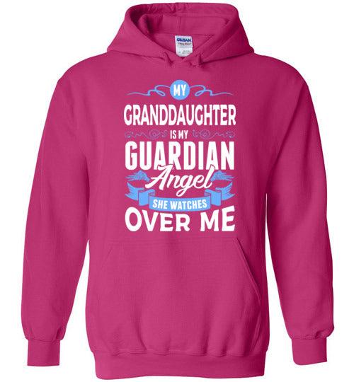 My Granddaughter Watches Over Me Hoodie (Front) - Guardian Angel Collection
