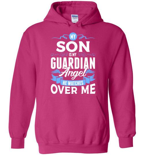 My Son Watches Over Me Hoodie (Front) - Guardian Angel Collection