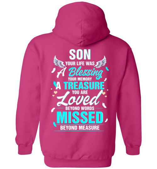 Son - Your Life Was A Blessing Hoodie - Guardian Angel Collection