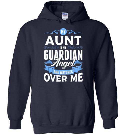 My Aunt Watches Over Me Hoodie (Front) - Guardian Angel Collection