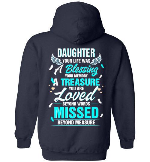 Daughter - Your Life Was A Blessing Hoodie - Guardian Angel Collection