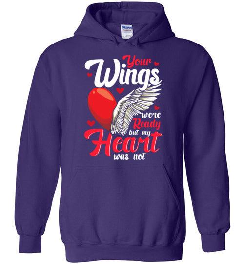 Your Wings Were Ready Hoodie - Guardian Angel Collection