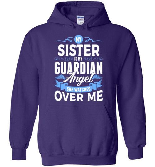 My Sister Watches Over Me Hoodie (Front) - Guardian Angel Collection