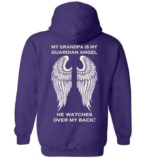My Grandpa Is My Guardian Angel Hoodie - Guardian Angel Collection