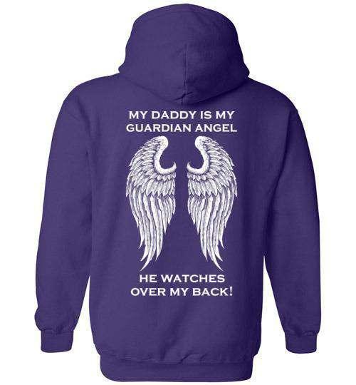 My Daddy is my Guardian Angel YOUTH Hoodie - Guardian Angel Collection